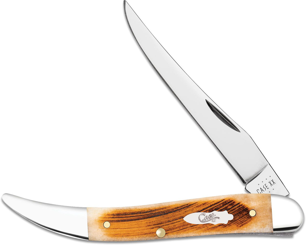 SMALL TEXAS TOOTHPICK RED BONE 00792 CASE