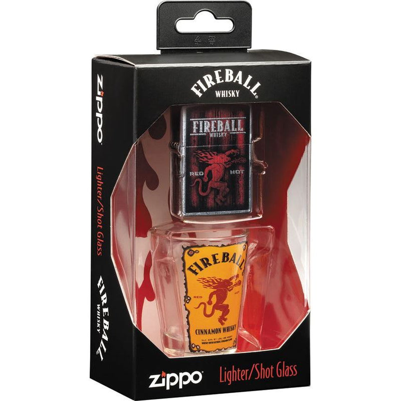 Zippo 17429 Fireball Shot Glass Set