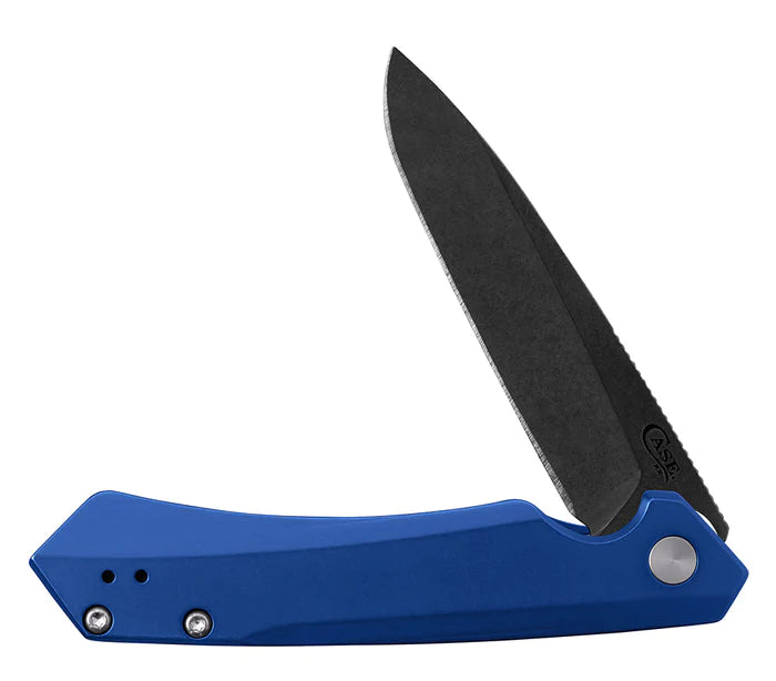 CASE XX Blue Anodized Aluminum Kinzua with S35VN Spear Blade 64648