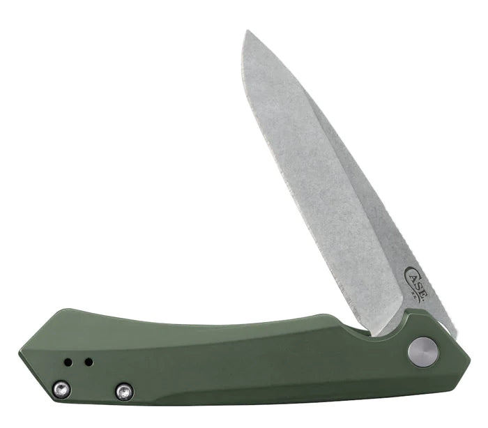 CASE XX OD Green Anodized Aluminum Kinzua® with Spear Blade 64659