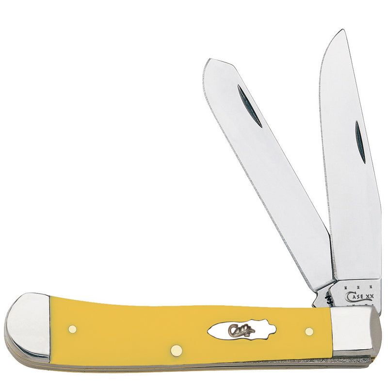 WR Case XX Pocket Knife 22177 TRAPPER SUNFLOWER SYNTHETIC(4254 SS)