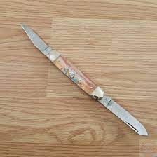 ROUGH RYDER ROY ROGERS "RIDERS OF THE SILVER SCREEN" CANOE FOLDING KNIFE