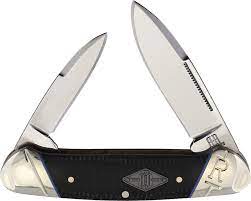 ROUGH RYDER CLASSIC CARBON II CANOE FOLDING KNIFE