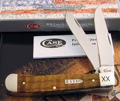 Case Gold Curly Oak Trapper W/Bullet Shield (CA29801)