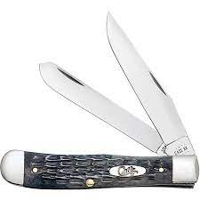 CASE GRAY POCKET WORN JIGGED BONE TRAPPER