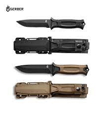 Gerber Strongarm Gear Fixed Tactical Knife Brown Sheath Black