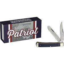 ROUGH RYDER PATRIOT TRAPPER FOLDING KNIFE