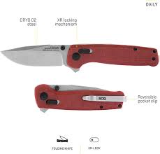 SOG Folder Terminus XR G10 Crimson