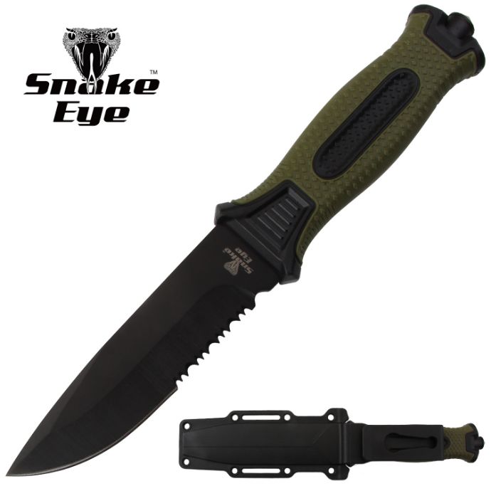 Snake Eye Fixed Blade Hunting Knife (SE-5234-1)