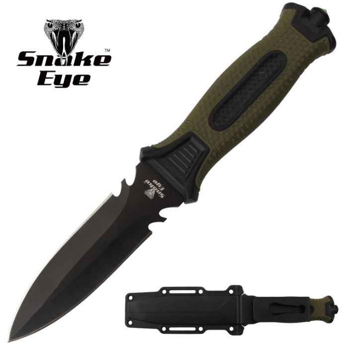 Snake Eye Fixed Blade Hunting Knife (SE-5234-3)