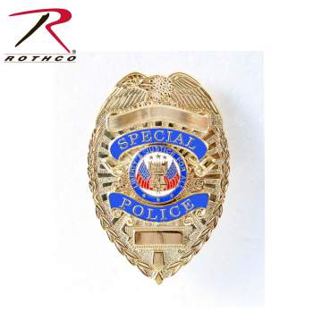 Rothco Deluxe Special Police Badge