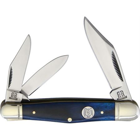 Rough Rider 1948 Whittler Blue Smooth Bone