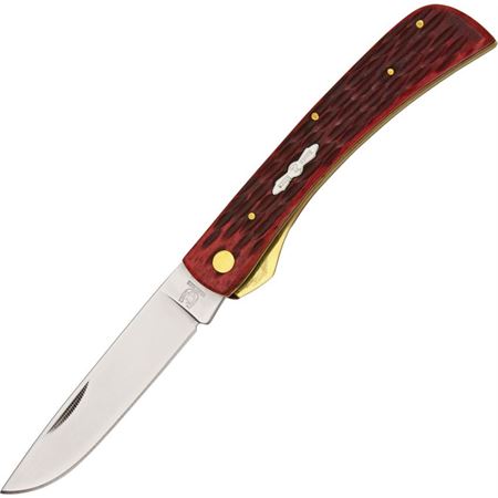 Rough Rider Knives 304 Work Knife Red Bone