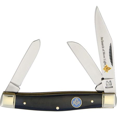 Rough Rider Knives 1764 Masonic Stockman