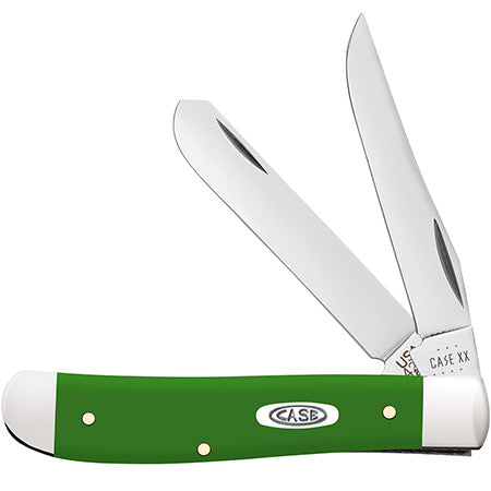 Case XX Green Synthetic Smooth Mini Trapper 4207 SS