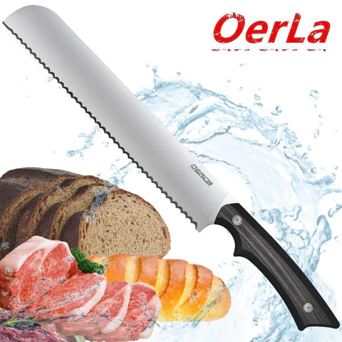 OERLA OL-0025G Bread Knife