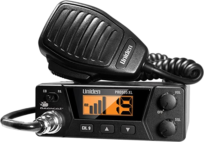 Uniden PRO505XL 40-Channel CB Radio. Pro-Series, Compact Design.