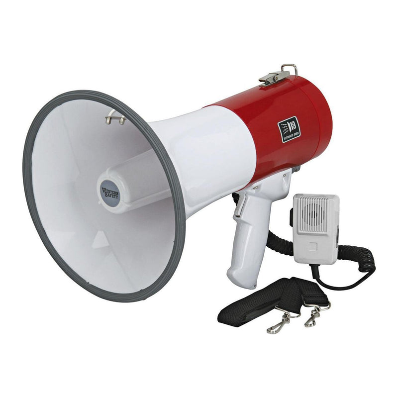 WESTERN SAFETY  50 Watt Megaphone with Safety Siren