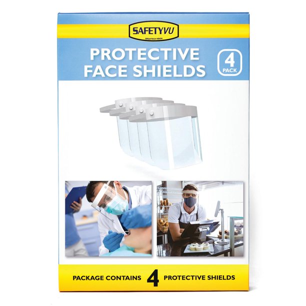 Panoptx Protective Face Shields 4Pack