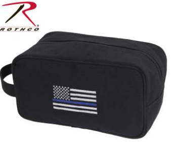 Rothco Thin Blue Line Canvas Travel Kit