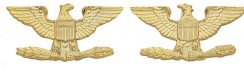 Smith and Warren large eagle collar tag pair