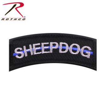 Rothco Thin Blue Line Sheepdog Morale Patch (7473)