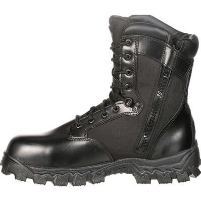 Rocky Alpha Force Zipper Waterproof Public Service Boot