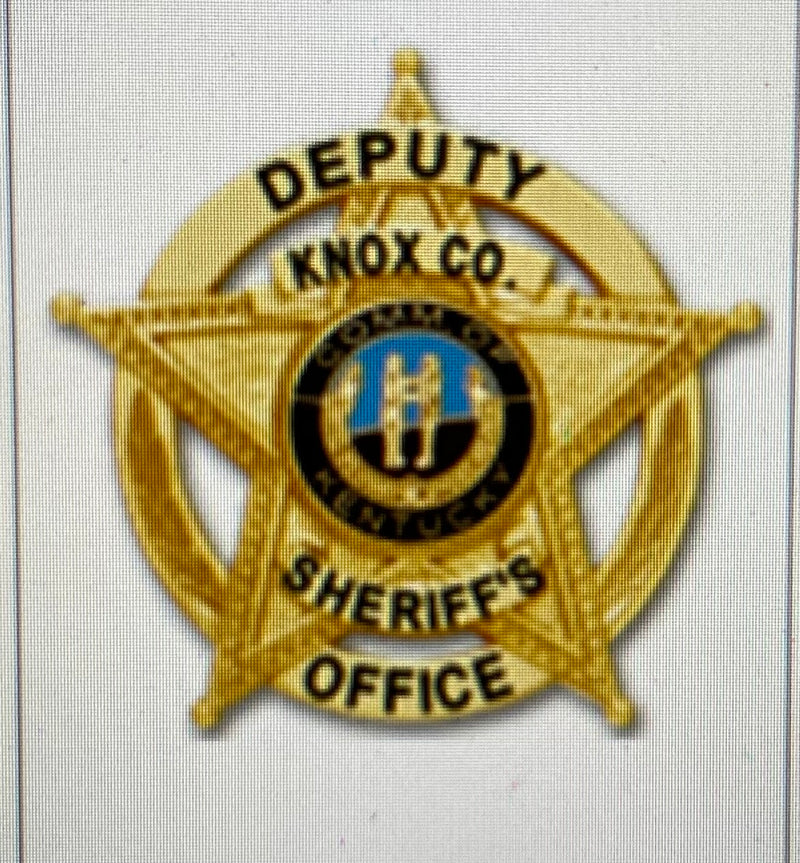 Smith & Warren Knox County Sheriff's Office Badge