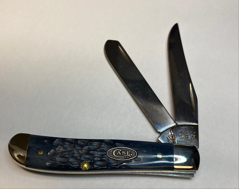 Case XX Mini Trapper w/Gray Jigged Bone Handles CA23111 AG