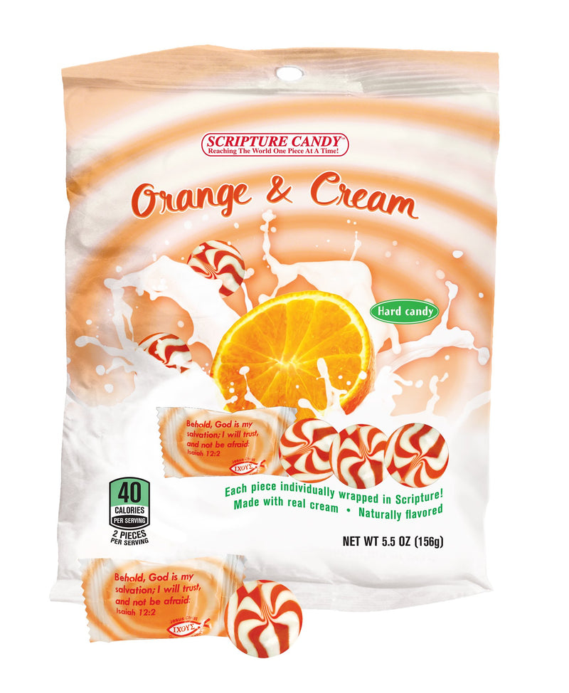 Scripture Candy Orange And Cream