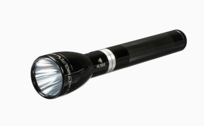 Maglite ML150LR-1019 Rechargeable System LED Flashlight, Black 120 vac & 12VDC