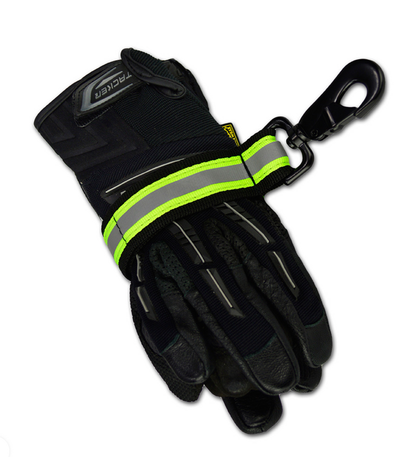 Lightning X Products Heavy-Duty Glove Clip w/ Extra Wide Webbing, Alligator Clip