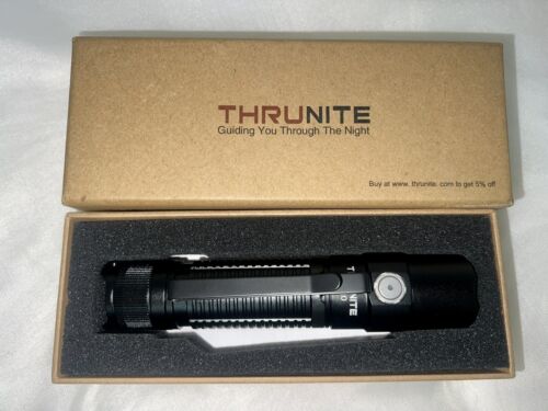 ThruNite TT20 Tactical Flashlight Max 2526 High Lumens USB Black