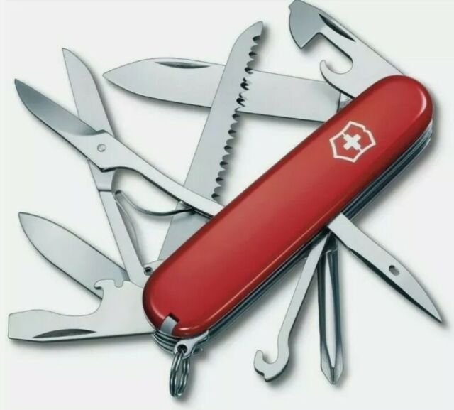 Victorinox Swiss Army Fieldmaster 15 Function Red Pocket Knife