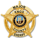 Smith & Warren Knox County Sheriff's Dept Major Badge